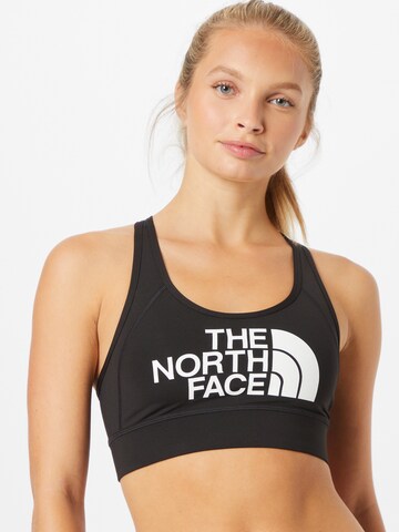 THE NORTH FACE Korzet Športová podprsenka 'W BOUNCE-B-GONE BRA ' - Čierna: predná strana