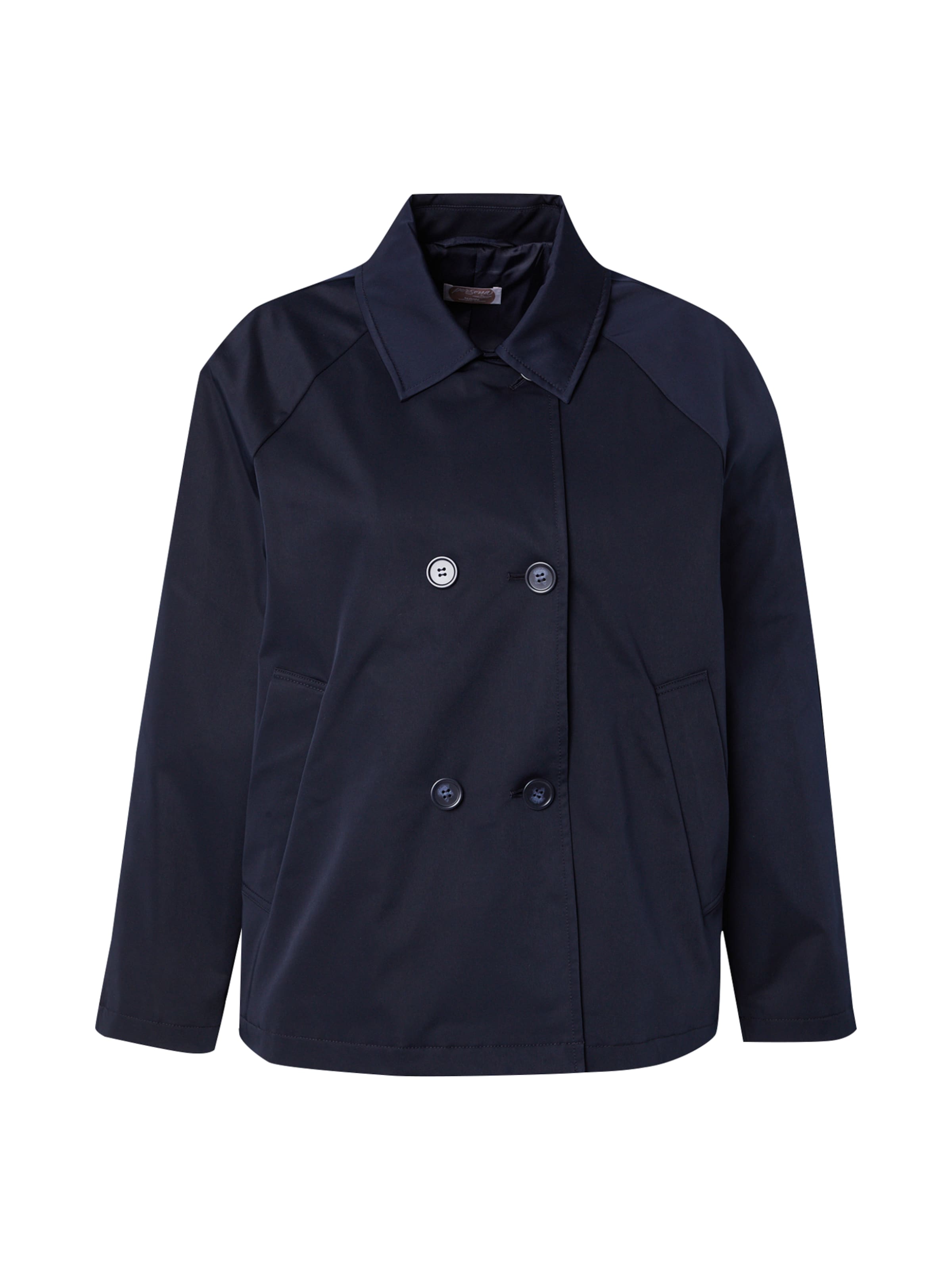 Persona by Marina Rinaldi Kevad-sügismantel 'GIAVA', värv sinine: eest vaates