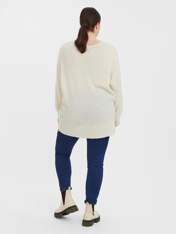 Vero Moda Curve Sweater in Beige