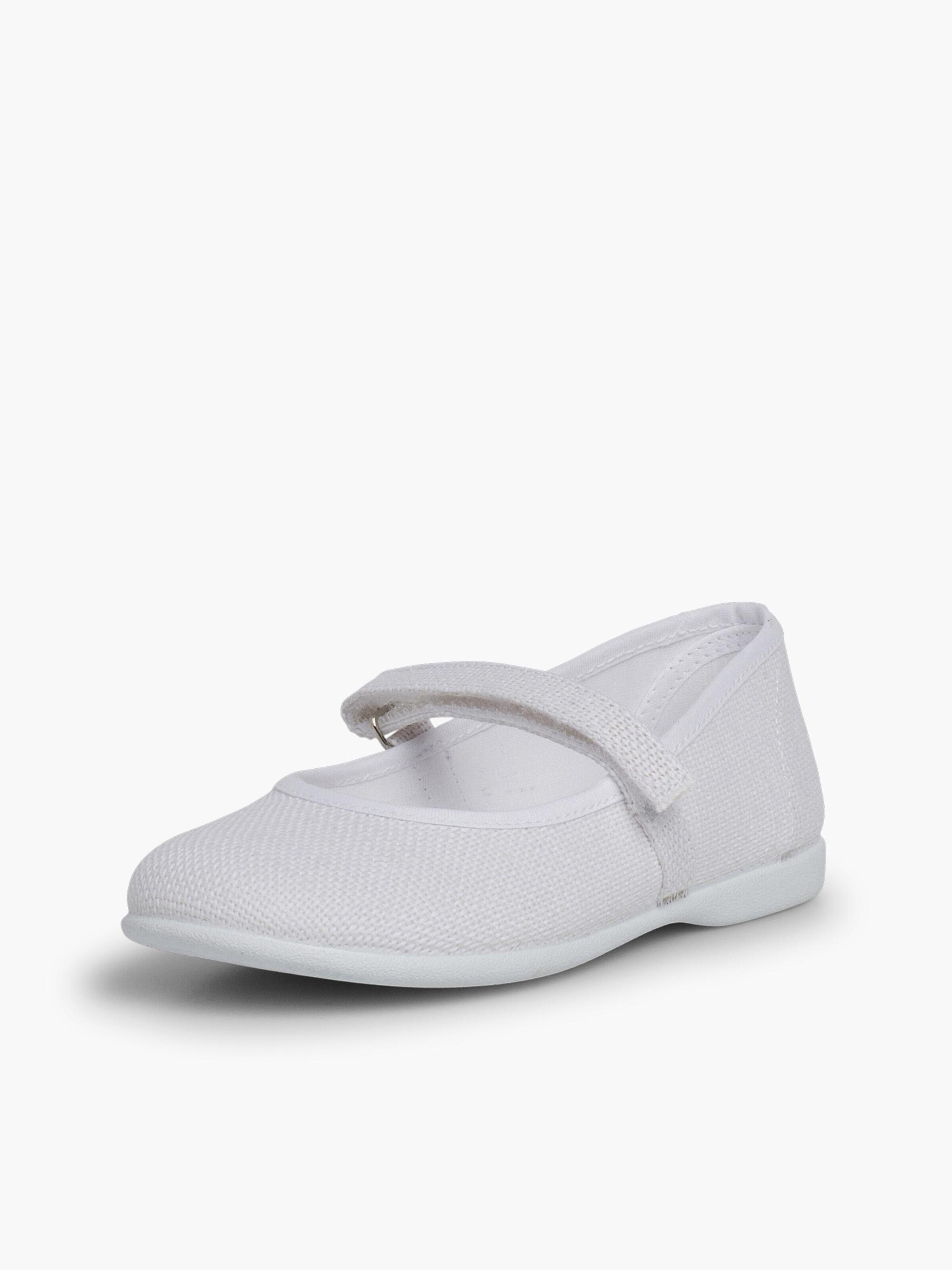Pisamonas Ballet Flats in White: front
