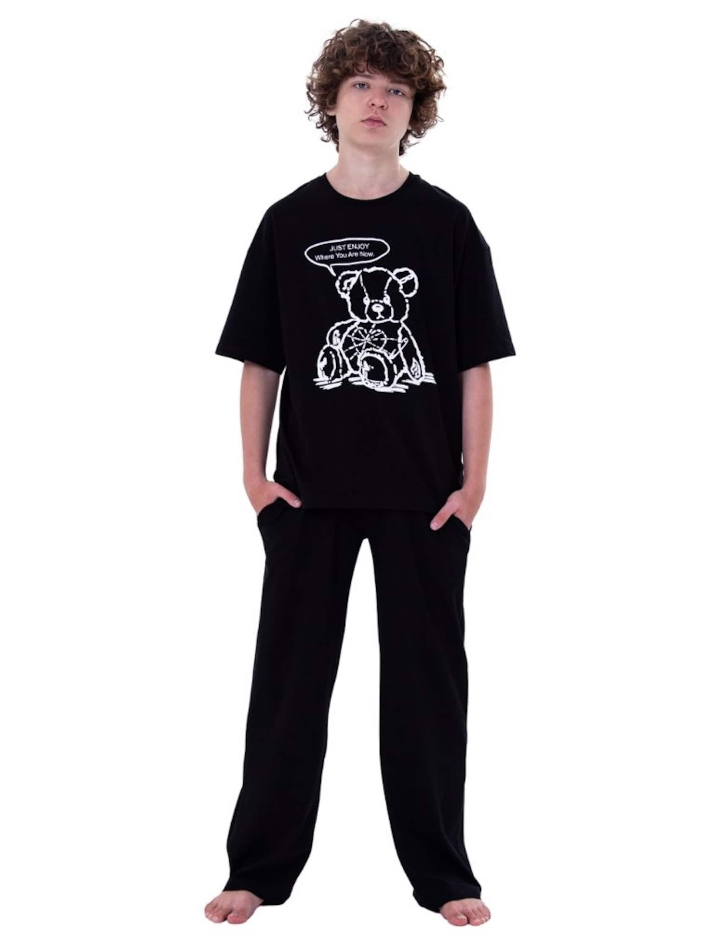 WINKIKI Pajamas in Black: front