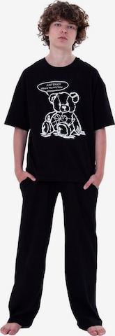 WINKIKI Schlafanzug in Schwarz: Vorderseite