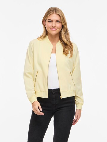 VILA Jacke 'VIBUBBLE' in Gelb: Vorderseite