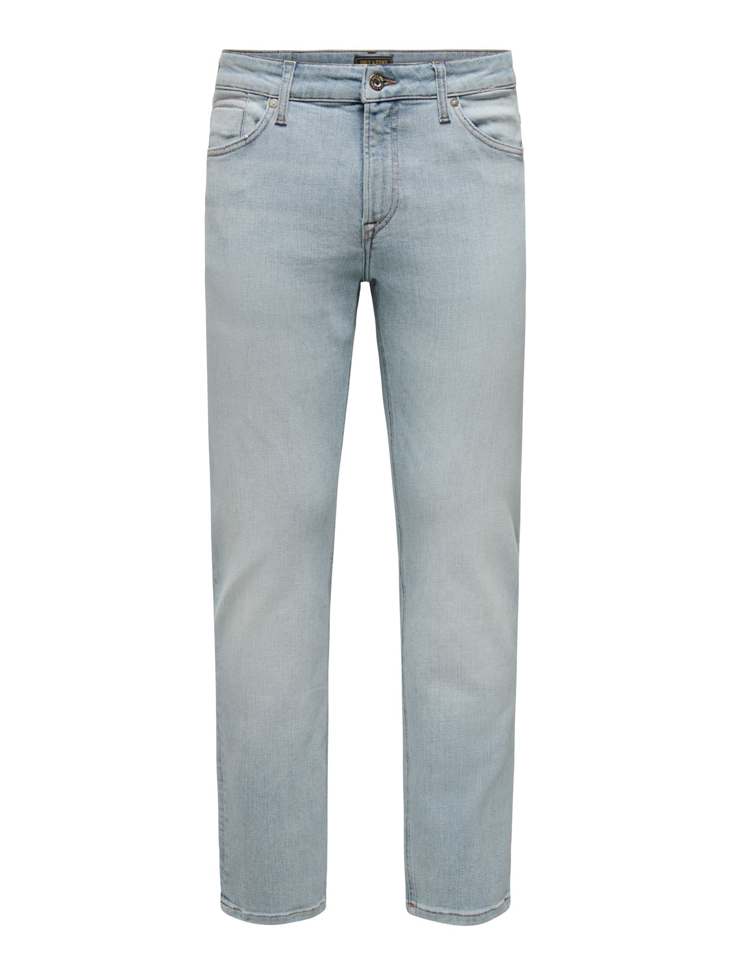 Only & Sons Jeans 'ONSWeft' in 32/32 in de kleur Pastelblauw, Productweergave
