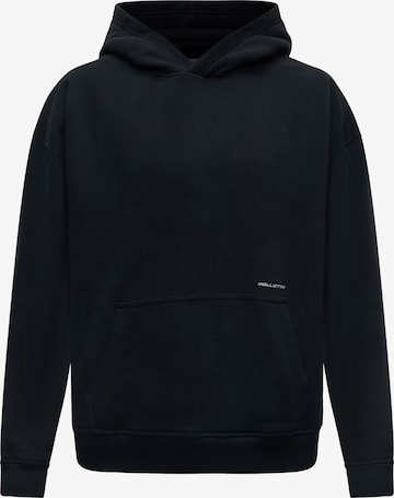 HOLLISTER Μπλούζα φούτερ σε μαύρο: μπροστά