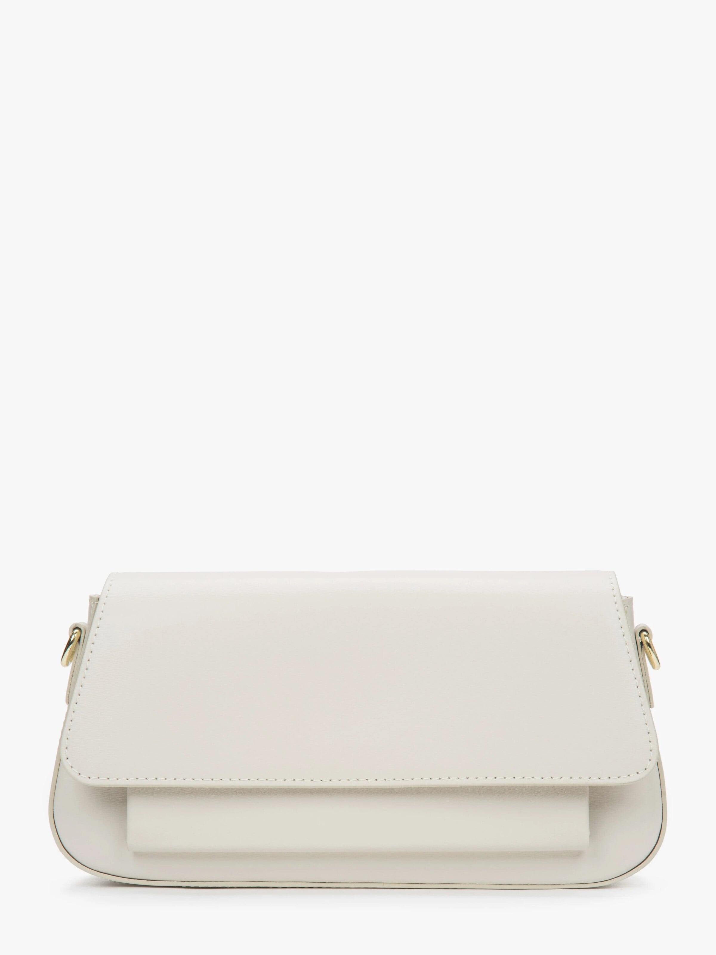 Estro Skuldertaske '1348' i beige: forside