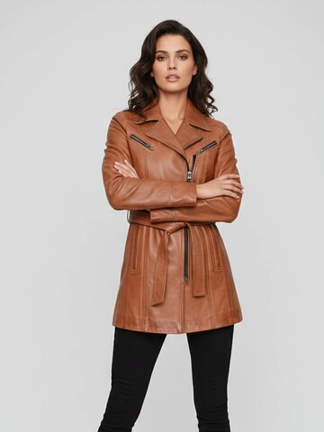Manteau mi-saison 'Elin' Agamaa en marron
