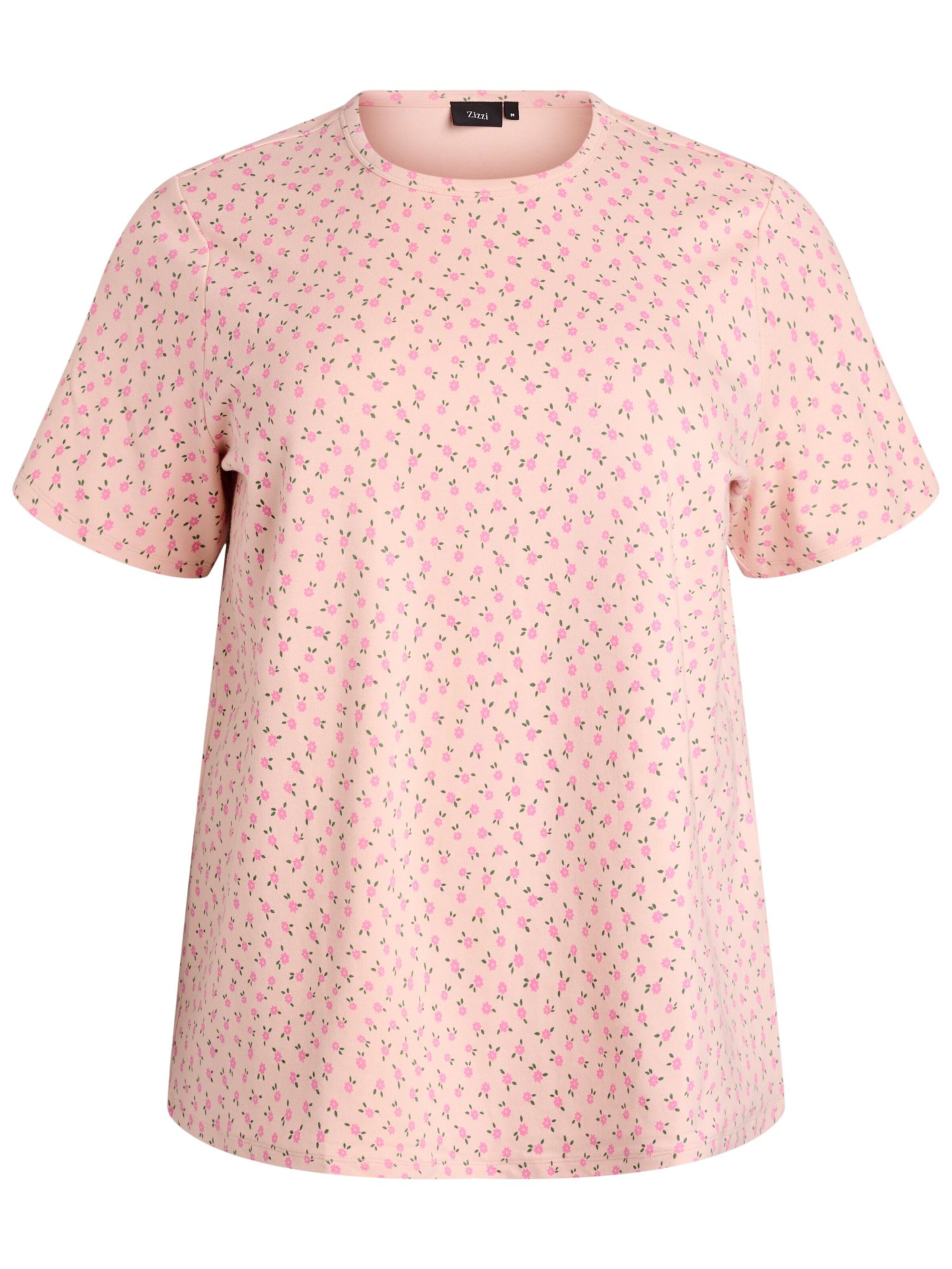 Maglietta 'Luna' di Zizzi in rosso: frontale