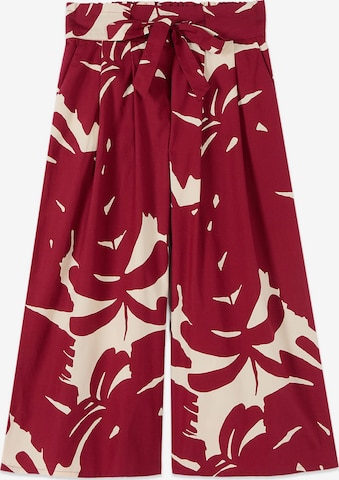 oltre - Pierna ancha Pantalón en rojo: frente