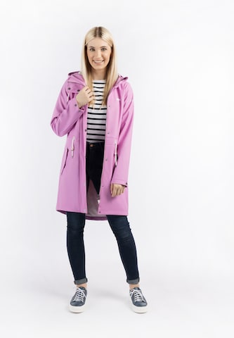 Manteau fonctionnel 'Bridgeport' Schmuddelwedda en rose