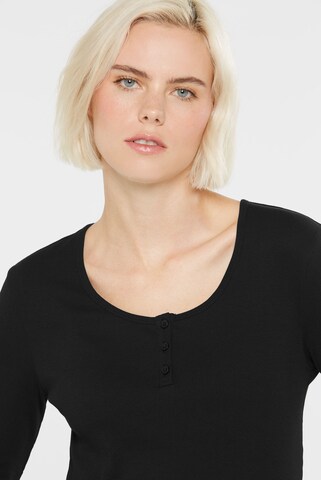 SENSES.THE LABEL Shirt 'To:ve' in Black