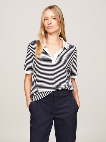 TOMMY HILFIGER - Camiseta en azul: frente