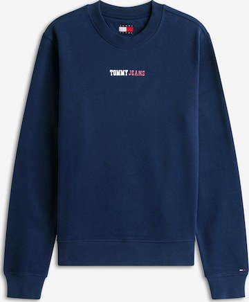 Tommy Jeans Dressipluus 'ESS', värv sinine: eest vaates