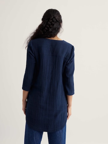 Seasalt Cornwall Tunika 'Op Art' in Blau