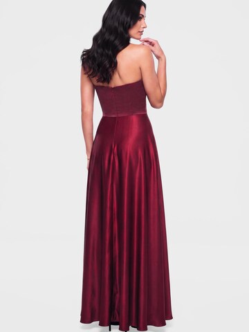 Ombre Evening dress in Red