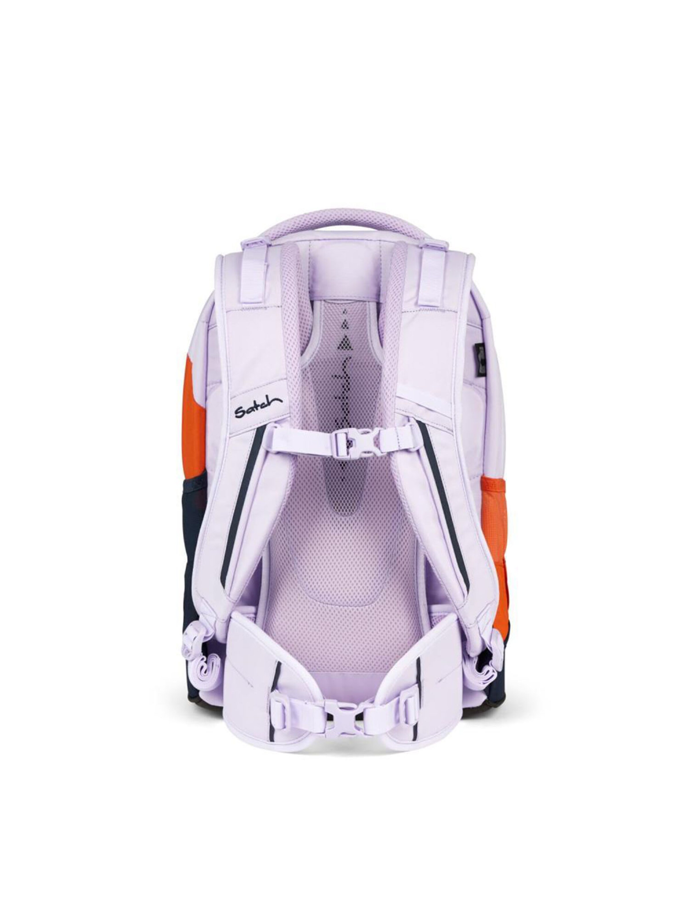 Satch Rucksack 'NOW OR NEVER'‌‌‌‌‌‌‌‌ in Lila