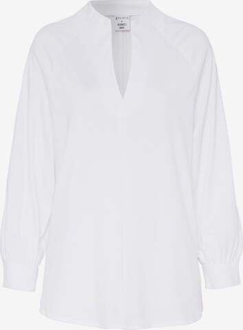 DESOTO Blouse in White: front