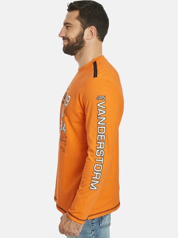 Jan Vanderstorm Shirt ' Bertuli ' in Oranje