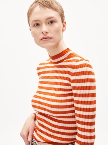 ARMEDANGELS Sweater 'ALAANI' in Orange