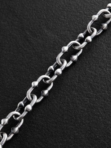 REYTEL Armband 'HURDLE'‌‌‌‌‌‌ in Silber