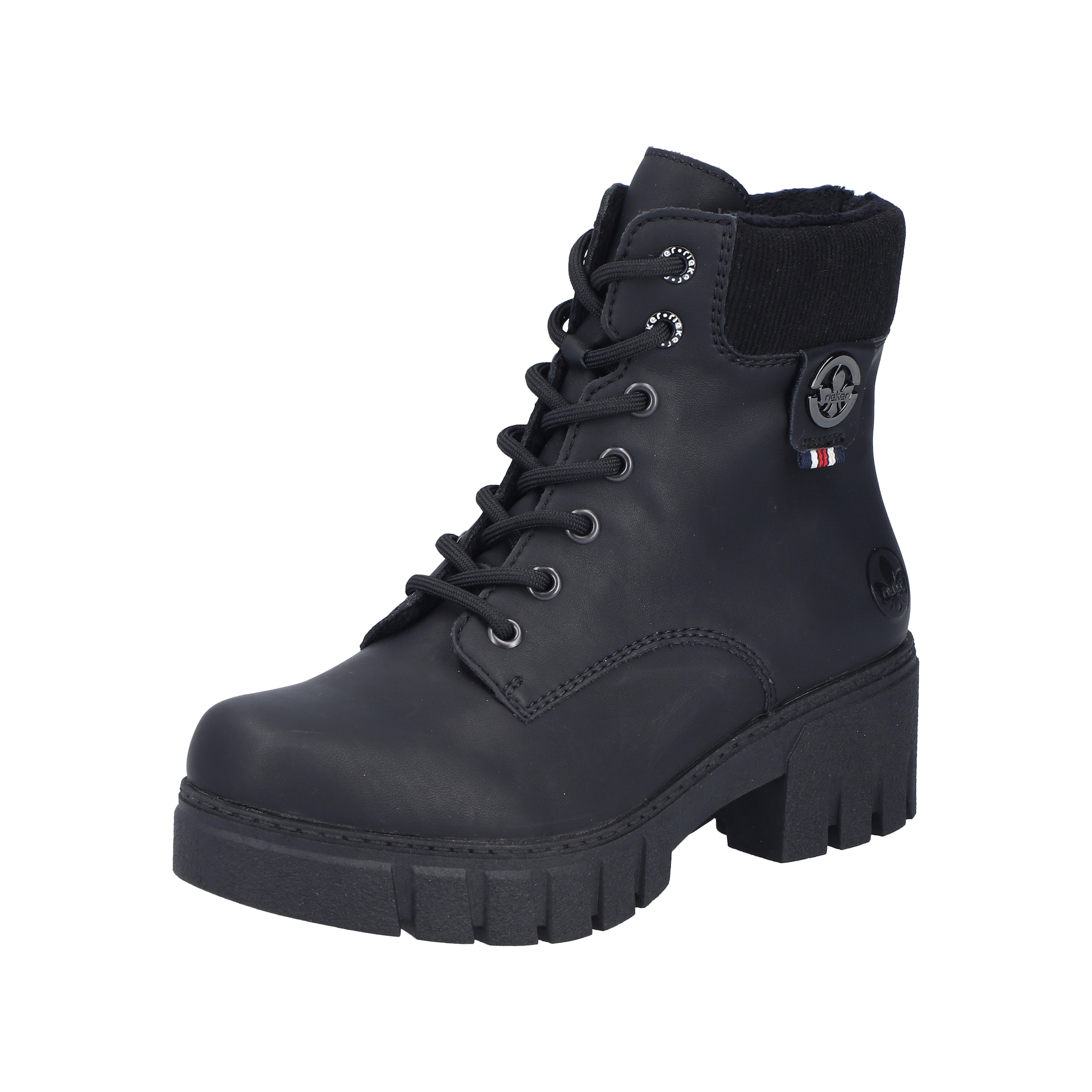Rieker Boots '74532' in Black: front