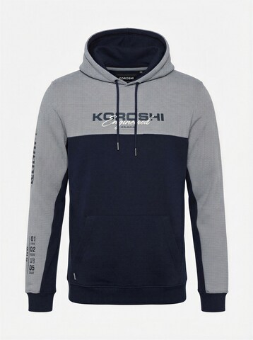 mėlyna KOROSHI Megztinis be užsegimo