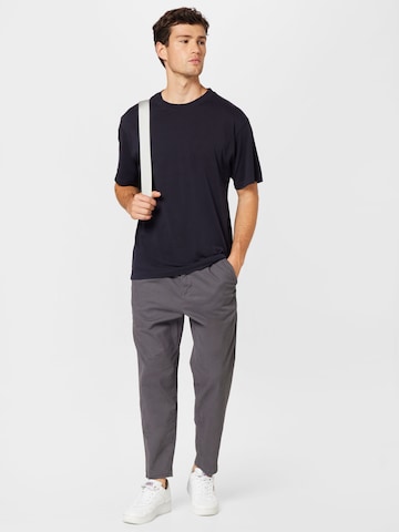 Only & Sons Regular Pleat-Front Pants 'DEW' in Grey