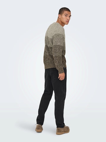 Only & Sons Pulover 'ONSBIRK' | siva barva
