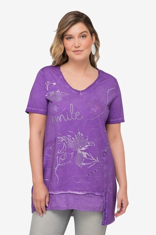 MIAMODA Shirt in Purple: front