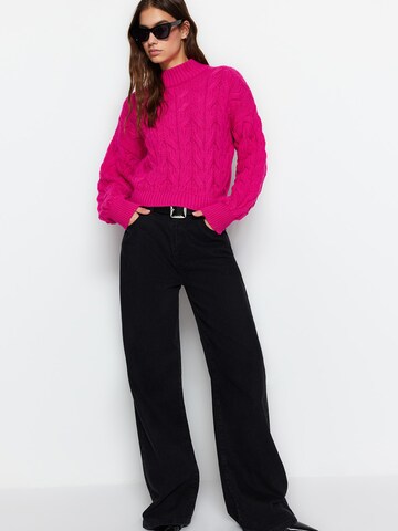 Trendyol Sweter w kolorze różowy
