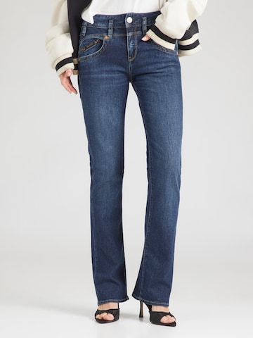 Herrlicher Flared Jeans 'Pearl' in Blau: Vorderseite