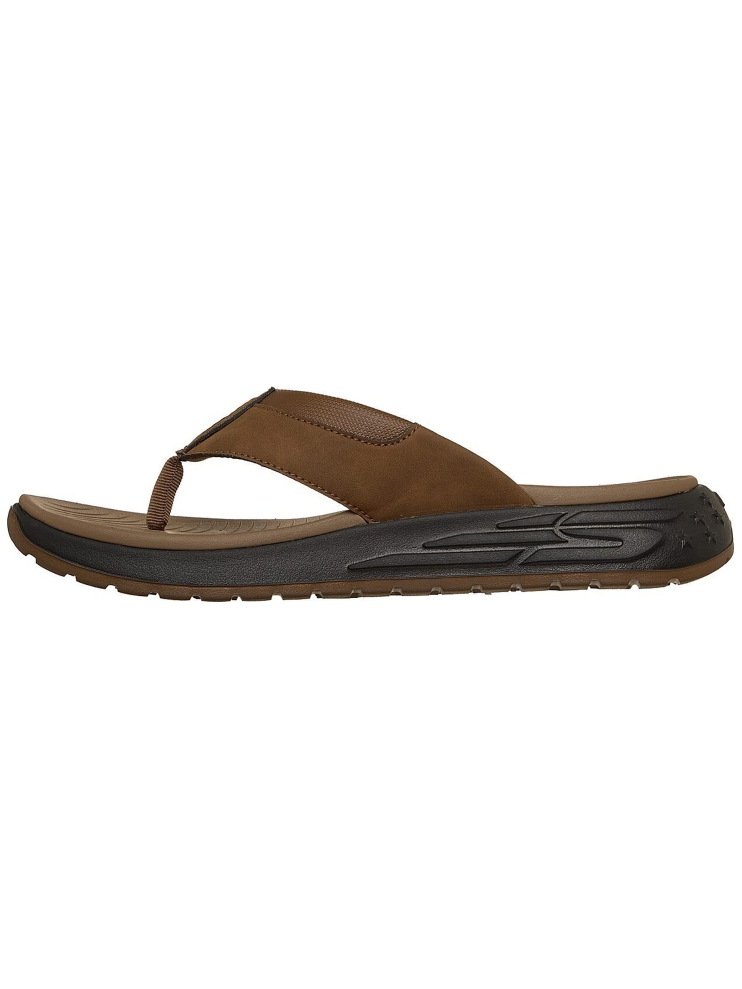 SKECHERS - Sandalias de dedo 'Skechers Street Retro Jogger-tate' en marrón