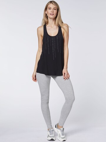 Jette Sport Skinny Leggings in Grau