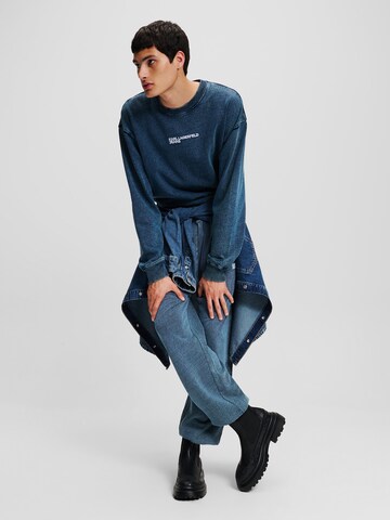 KARL LAGERFELD JEANS Szabványos Nadrág - kék