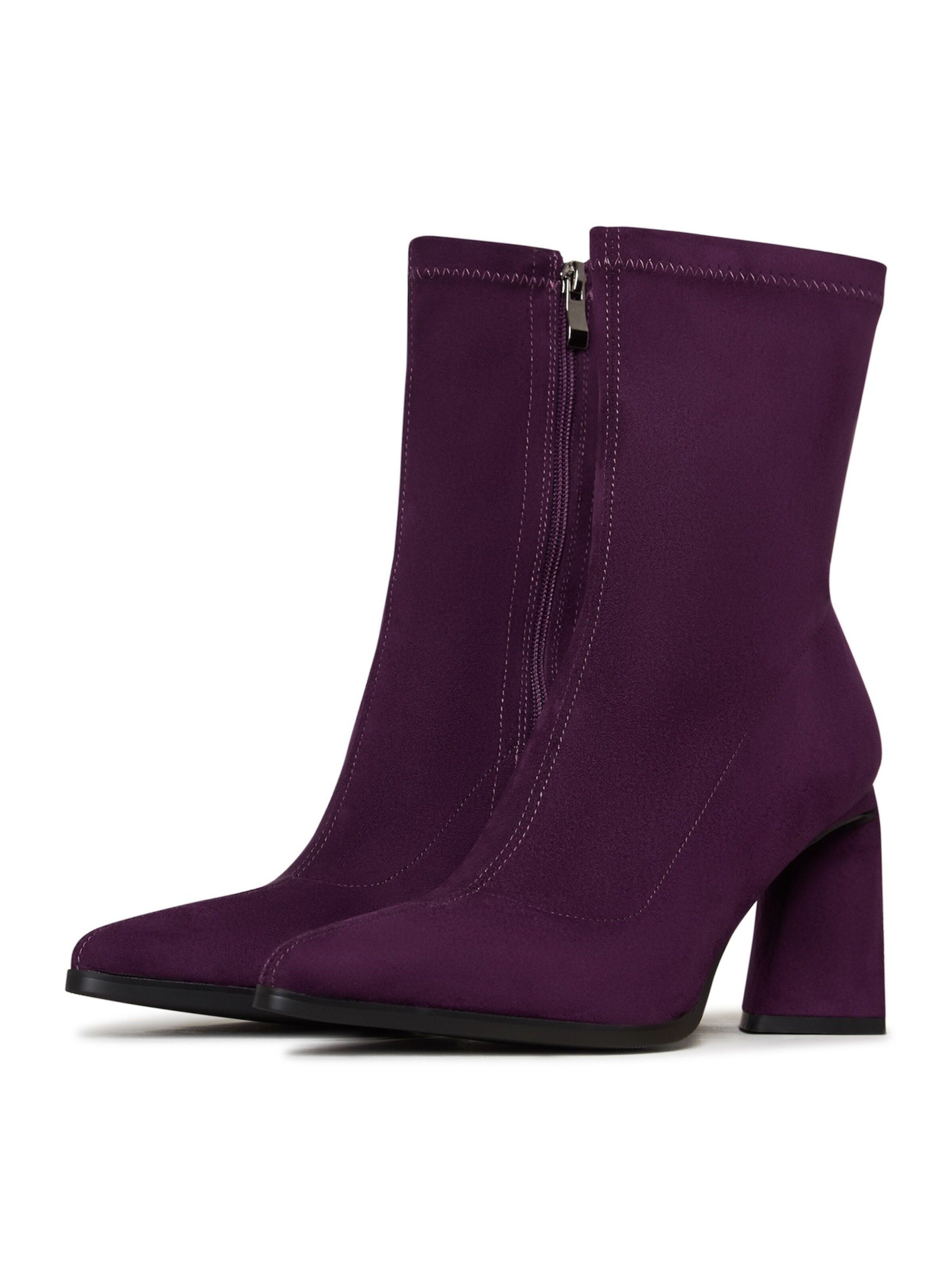 CESARE GASPARI Ankle Boots in Purple