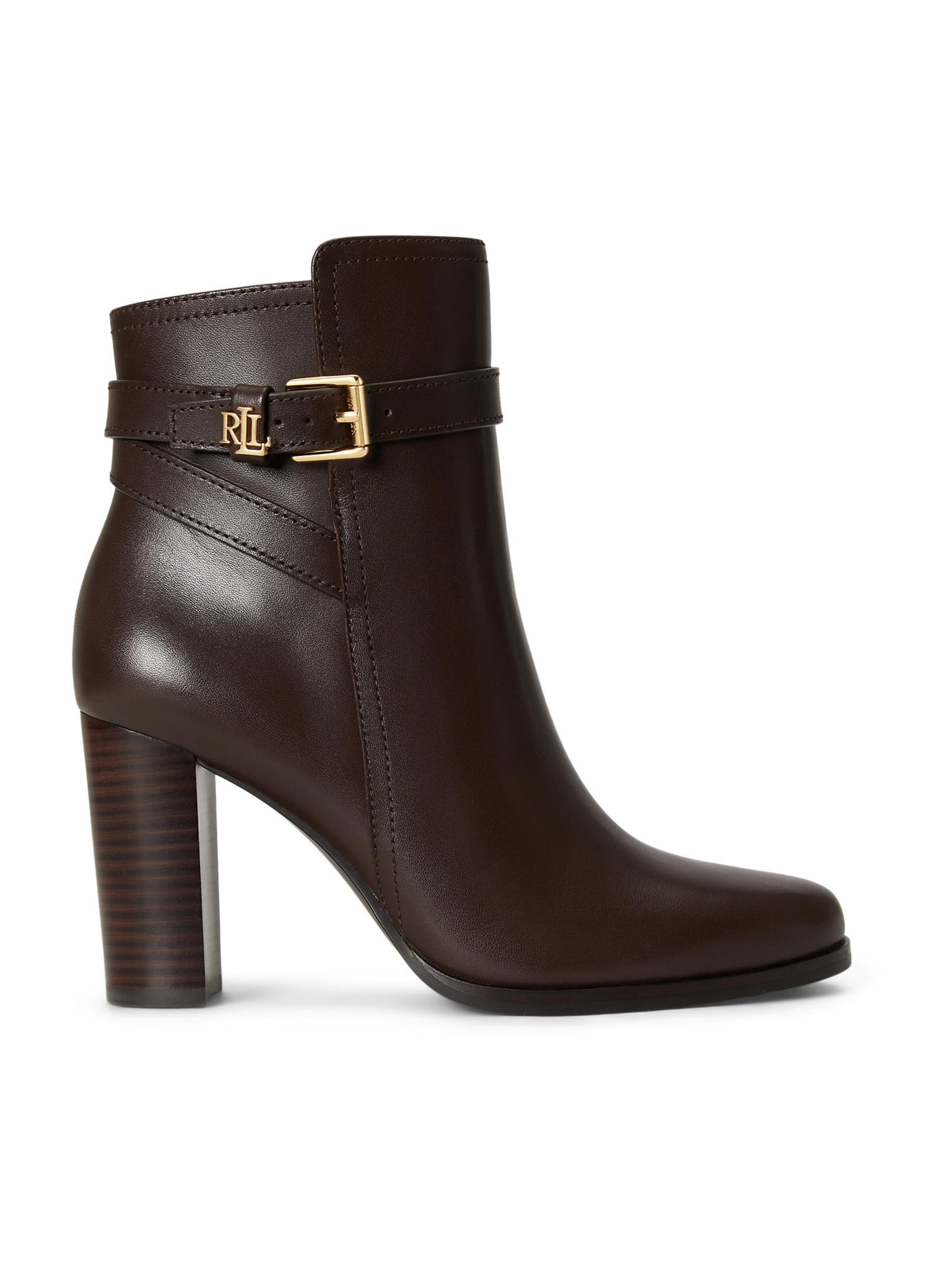 Lauren Ralph Lauren - Botim 'Brooke II' em castanho