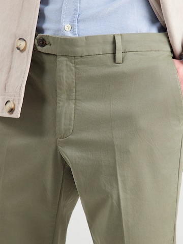 Hackett London regular Lærredsbukser 'KENSINGTON' i grøn