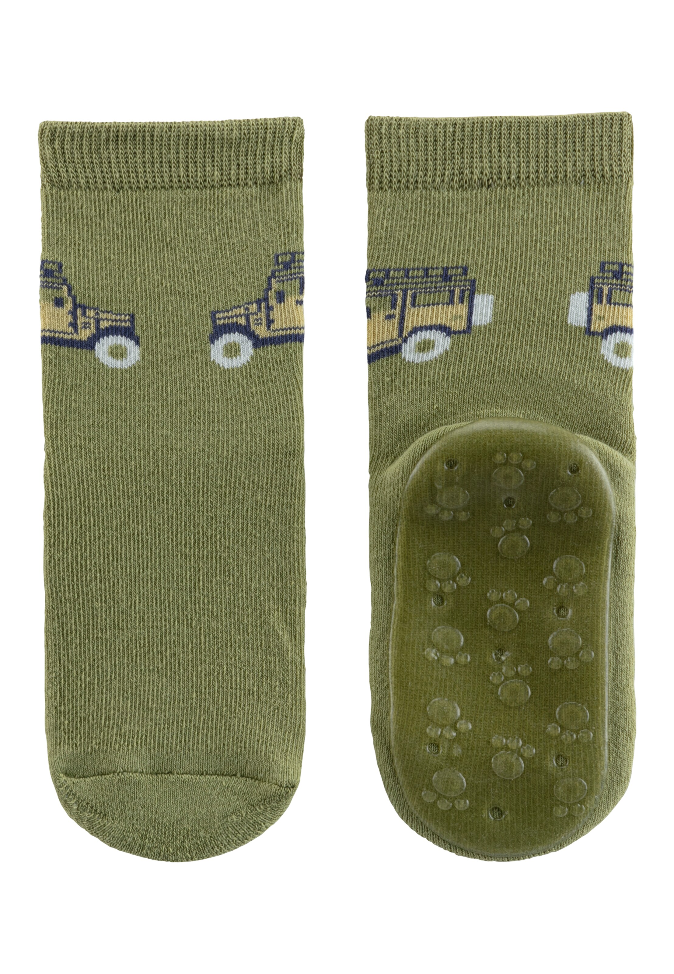 STERNTALER Socks 'Safari' in Green