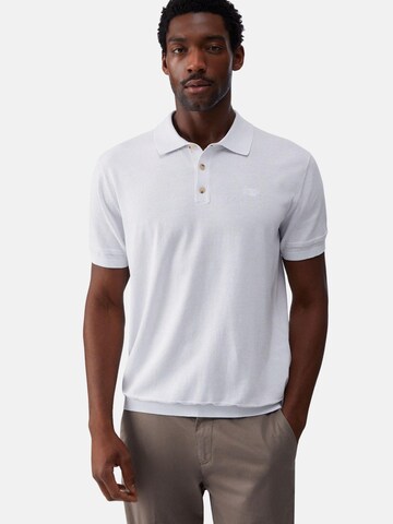 Liu Jo T-shirt 'LIU JO UOMO POLO POLOCREPE POLO' i vit: framsida