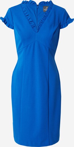 Robe Adrianna Papell en bleu : devant