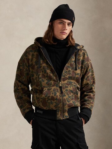 Veste mi-saison Polo Ralph Lauren en vert : devant