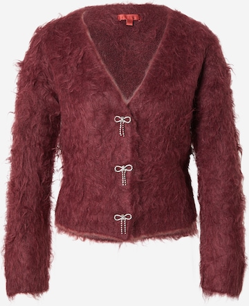 GUESSKardigan - crvena boja: prednji dio