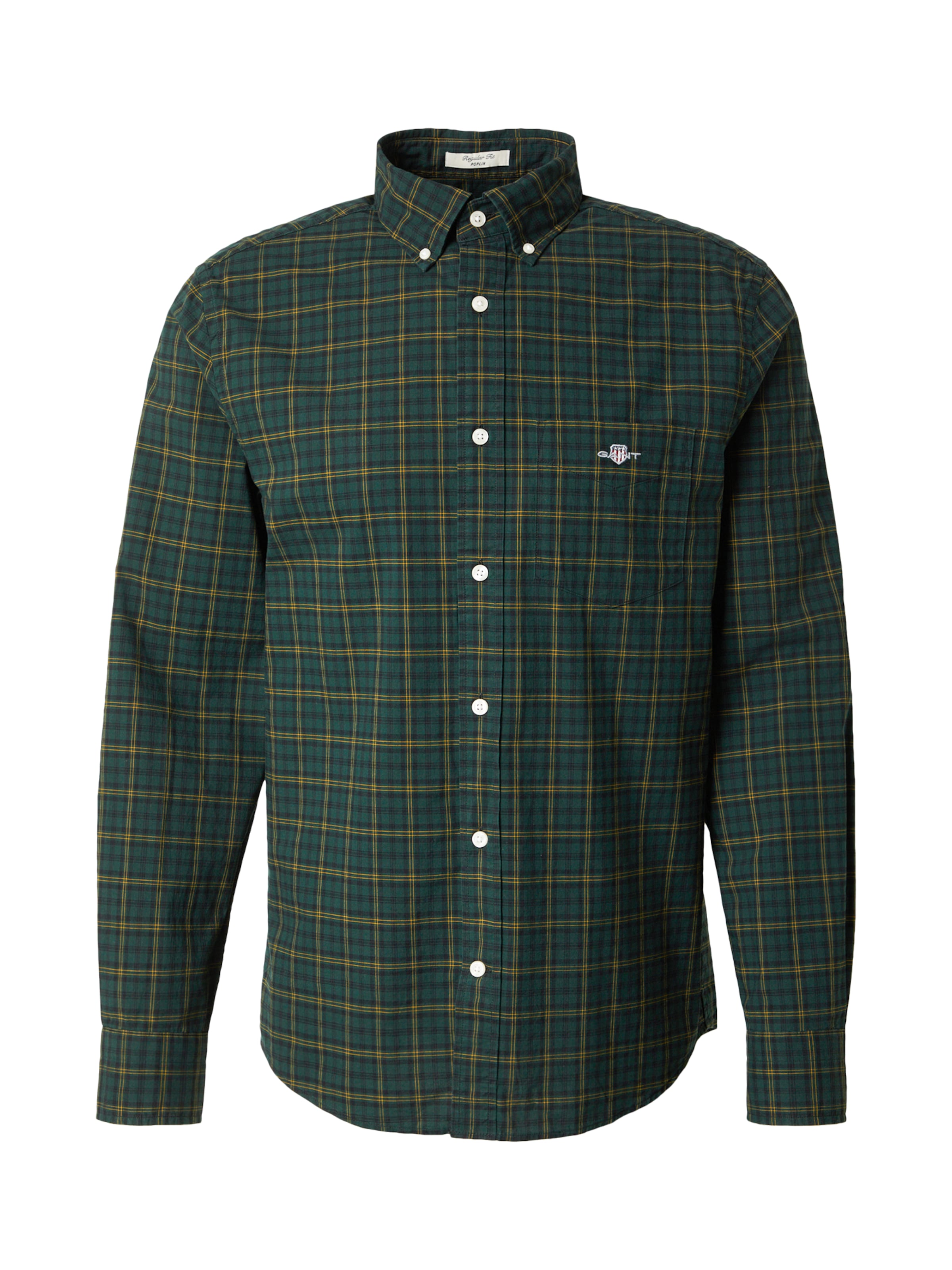 GANT Regular fit Ing 'CLASSIC' - zöld: elől