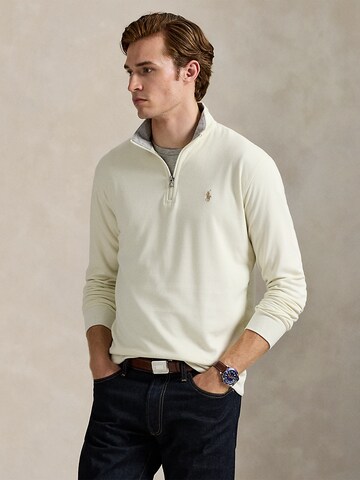 Bluză de molton de la Polo Ralph Lauren pe bej: față