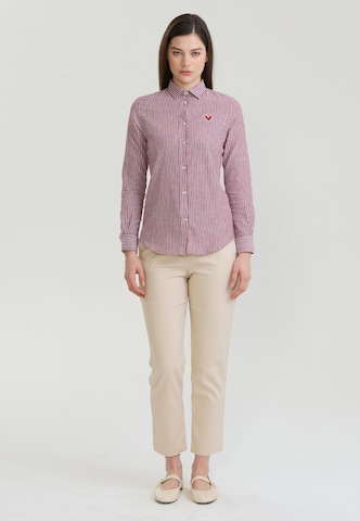 Felix Hardy Blouse in Red