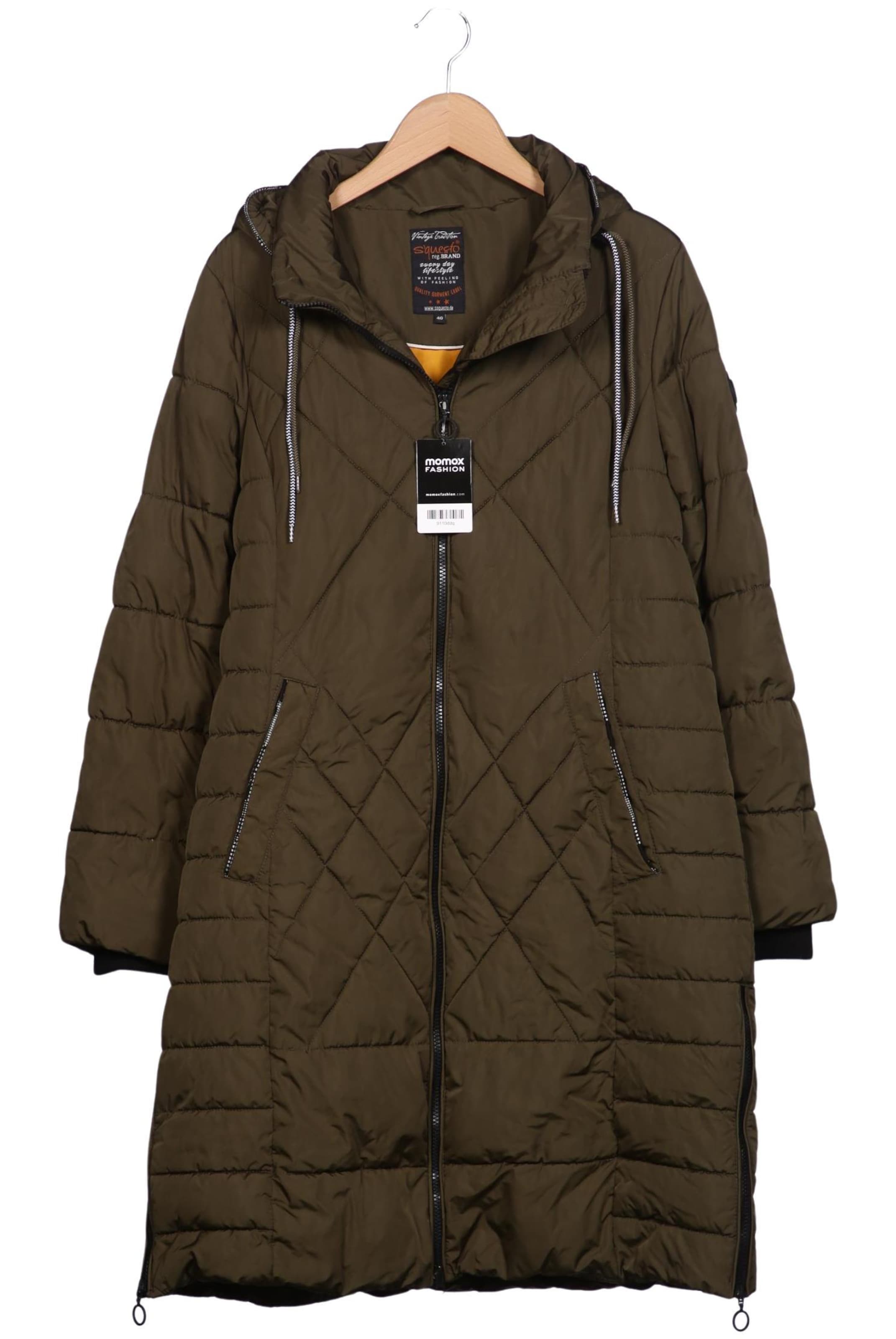 s'questo Mantel L in Grün: Vorderseite