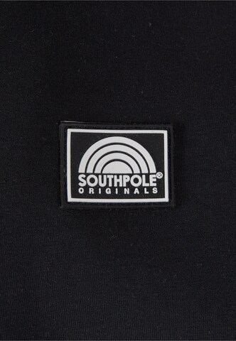Giacca di felpa di SOUTHPOLE in nero