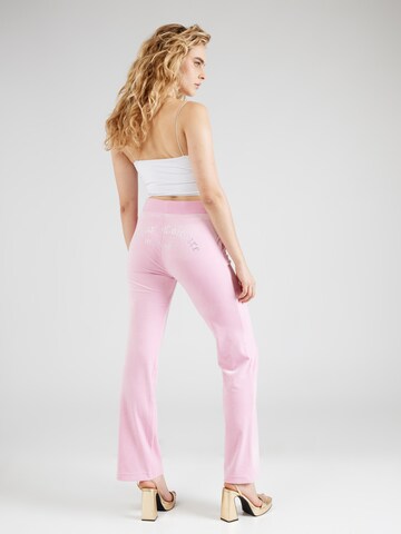 Juicy Couture Обычный Штаны 'CLASSIC' в Ярко-розовый