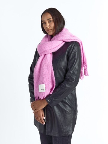 Maze Scarf in Pink