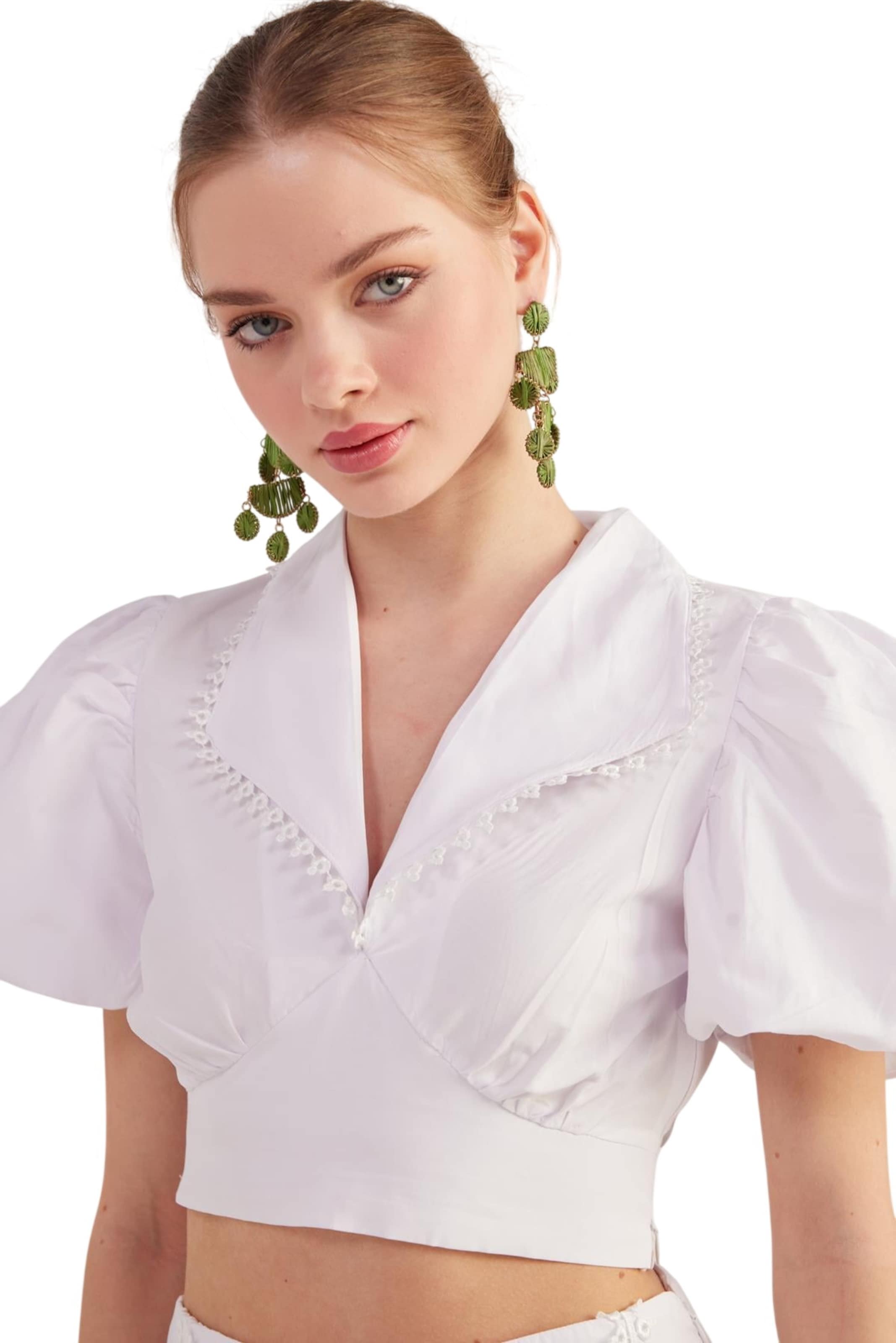 HOLLY LOLLY Blouse in White